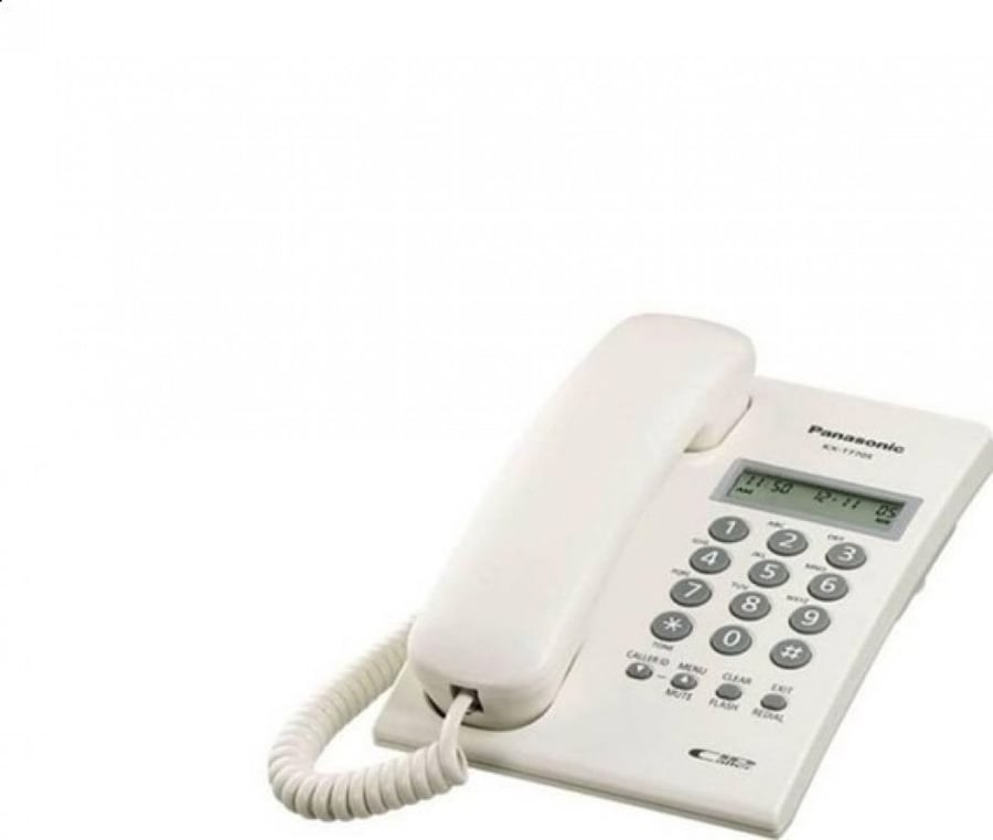 جهاز تلفون من باناسونيك مع خاصية التعرف على هوية المتصل KX-T7703