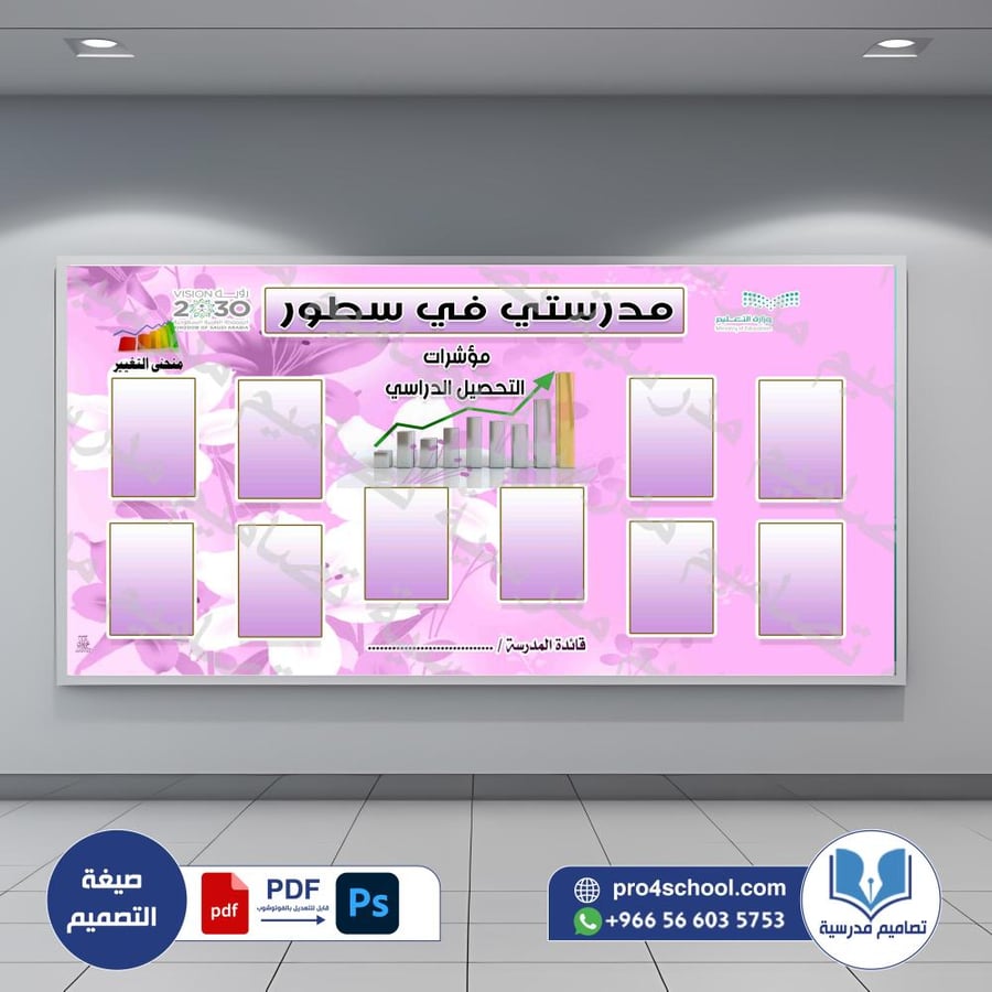 مؤشر التحصيل الدراسي  تحفيظ 11 psd