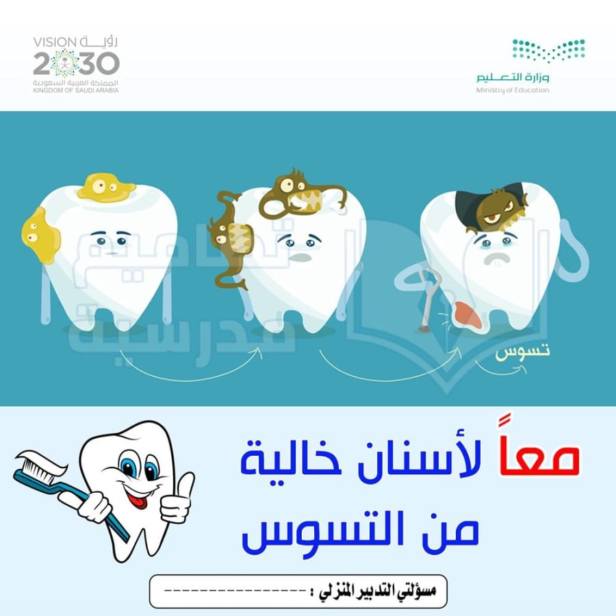 تصميم لوحة صحة الاسنان صحة الأسنان