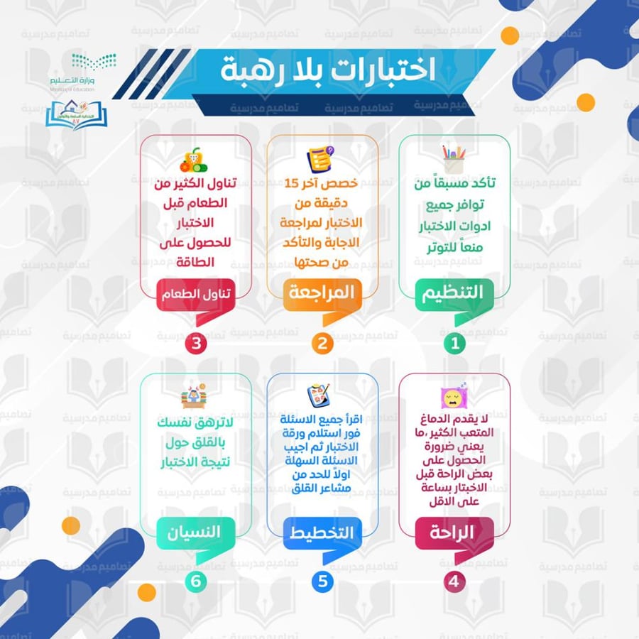 تصميم لوحة اختبارات بلا رهبة