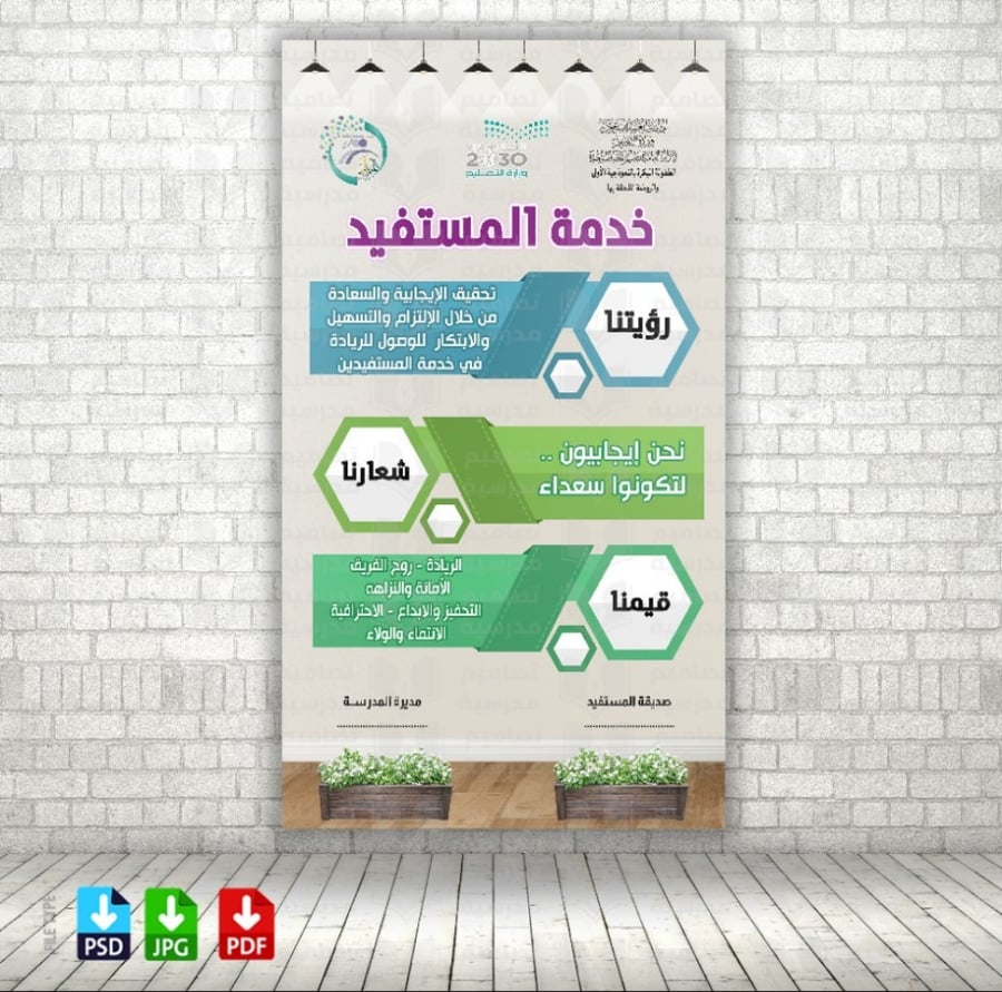 تصميم خدمة المستفيد