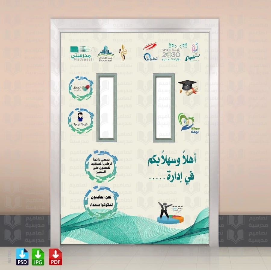 تصميم باب خدمة المستفيد