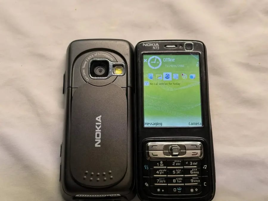 Nokia N73 — جاهز للاستخدام  ونظيفه