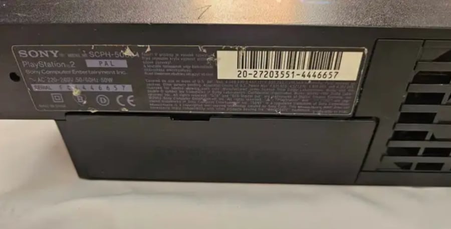 PlayStation 2 Fat موديل SCPH-50004 بلاي ستيشن 2 فات