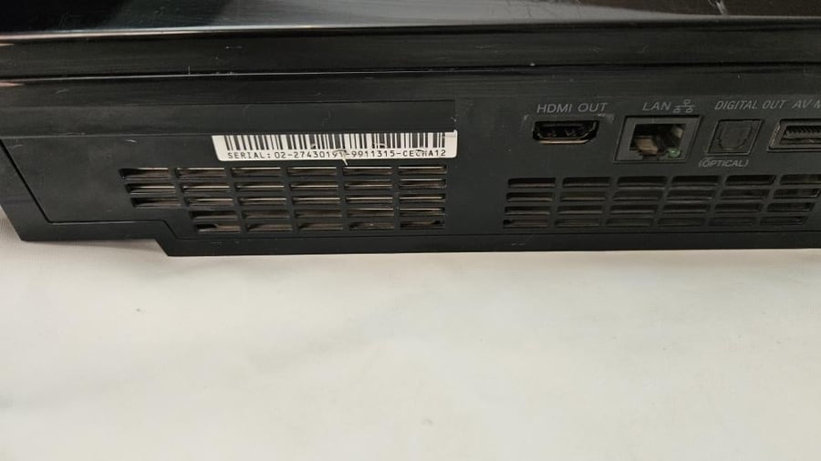 Sony PlayStation 3 Fat – سوني 3 نسخة الإطلاق A12 (يحتوي على Emotion Engine)