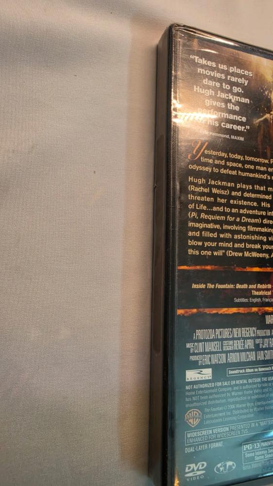 فلم The Fountain DVD جديد!