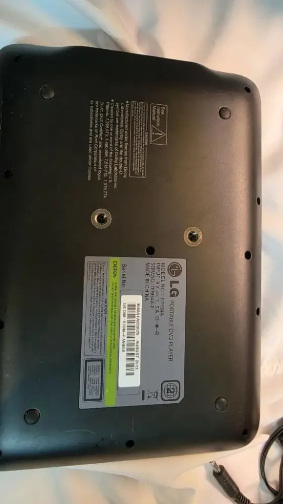 مشغل DVD من LG — قديم