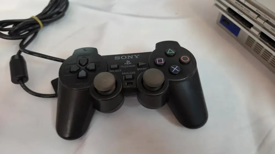 PlayStation 2 Fat — فضي