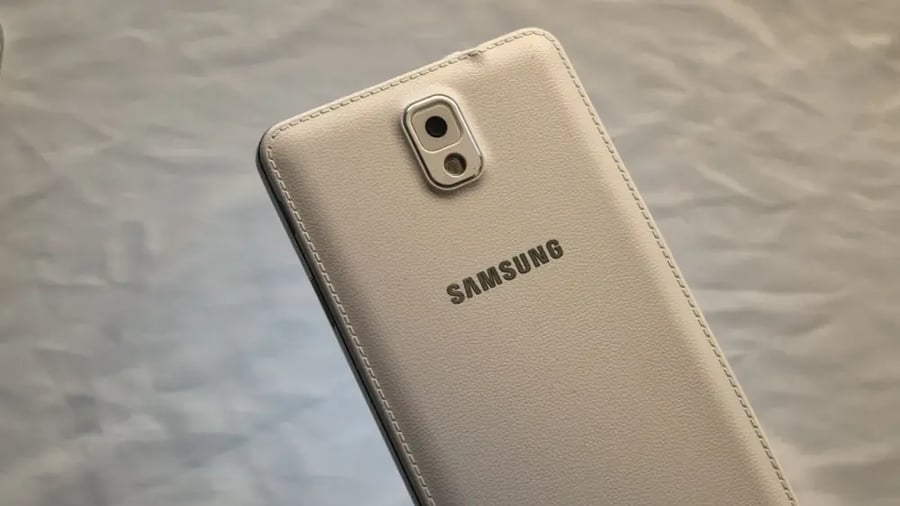 Samsung Galaxy Note 3 — أبيض نظيف جدا