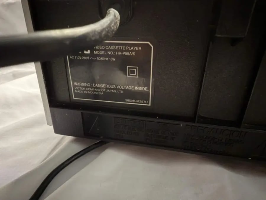 JVC HR-P55AS — مشغل VHS