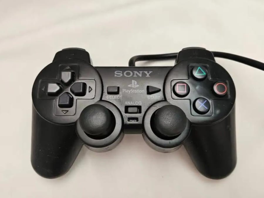 PlayStation 2 Fat اللون الفضي موديل SCPH-50004 سوني 2 مع ميموري