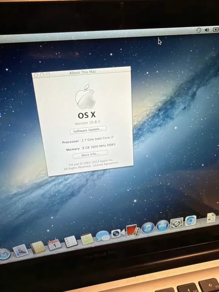 MacBook Pro A1278 — Core i7