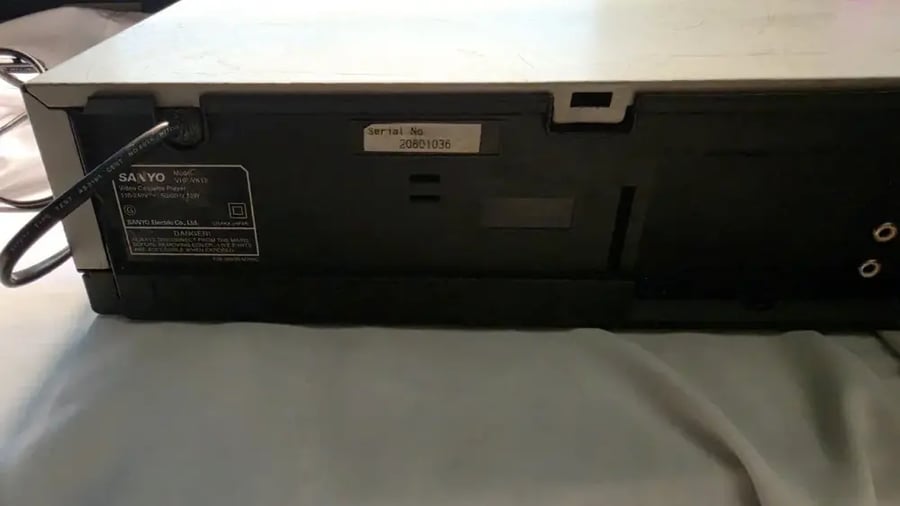 مشغل فيديو Sanyo VHS