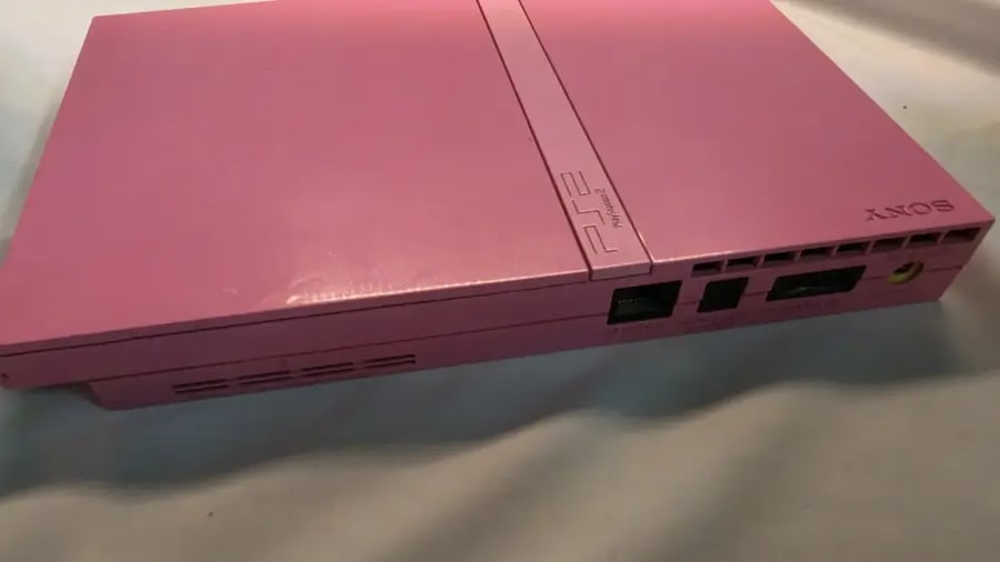 بلايستيشن 2 سليم – لون وردي | PS2 Slim Pink