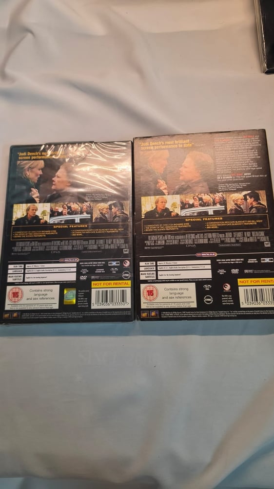 فلم Notes on a Scandal DVD جديد!