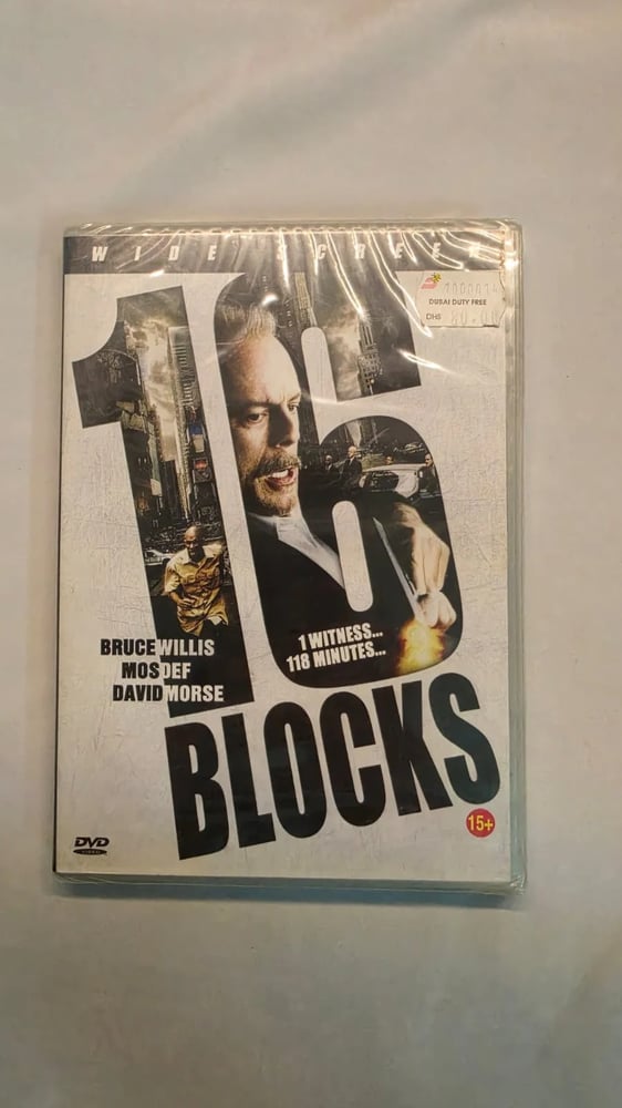 فلم 16 Blocks DVD جديد!