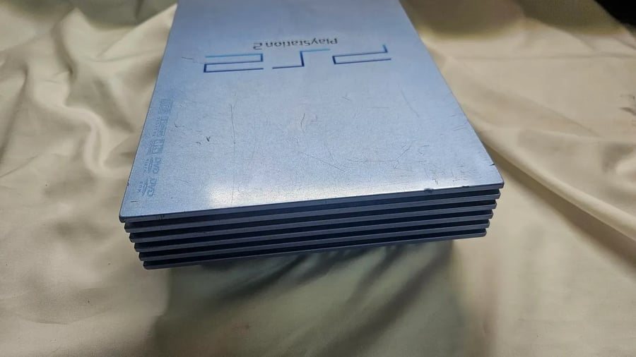 PlayStation 2 Aqua Blue
