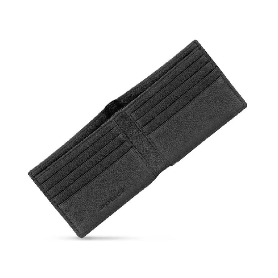 محفظة Police العصرية – نقشة هندسية سوداء