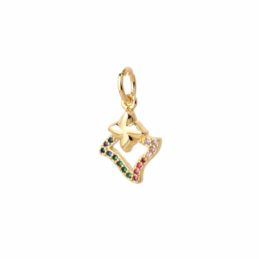 Gold-plated pendant
