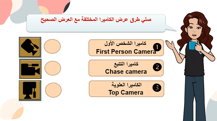 ( الروبوتات الافتراضية ) أول متوسط  الدرس الأول من الوحدة الثالثة