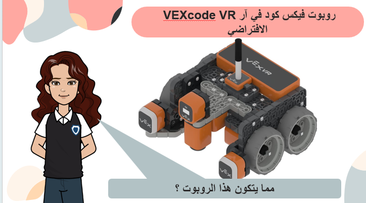 ( الروبوتات الافتراضية ) أول متوسط  الدرس الأول من الوحدة الثالثة