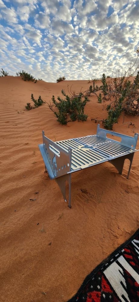 شواية لهب صناعة سعوية مقاومة الصدأ
