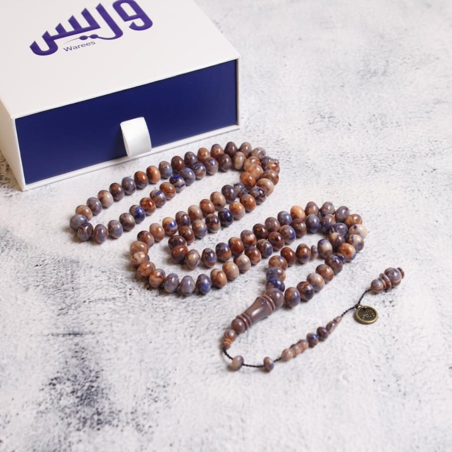 سبحة فاتوران ألوان متعددة ٩٩ ذروي