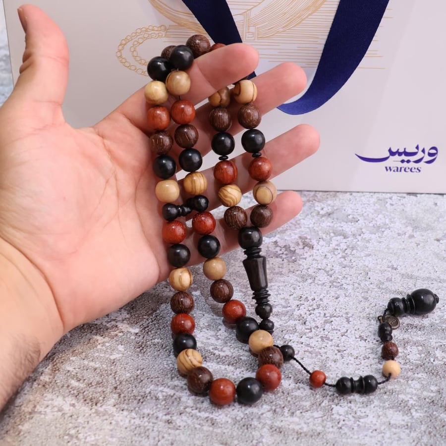 مسباح ماكنتوش من أخشاب طبيعية زاوية أخرى