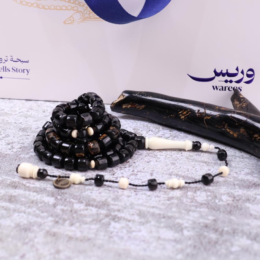 سبحة المرجان الأسود ٩٩ خرزة