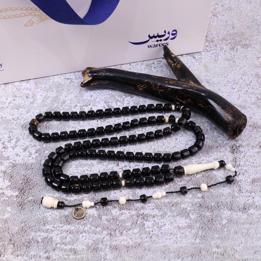 سبحة المرجان الأسود ٩٩ خرزة