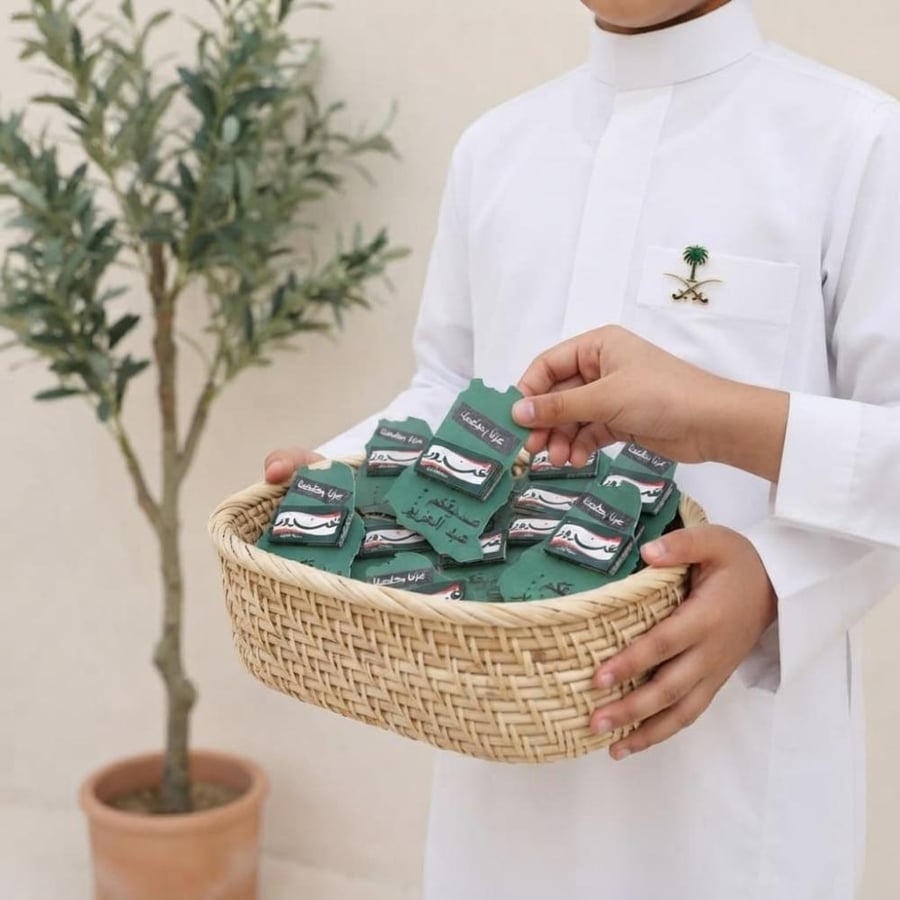 توزيعات اطفال اليوم الوطني