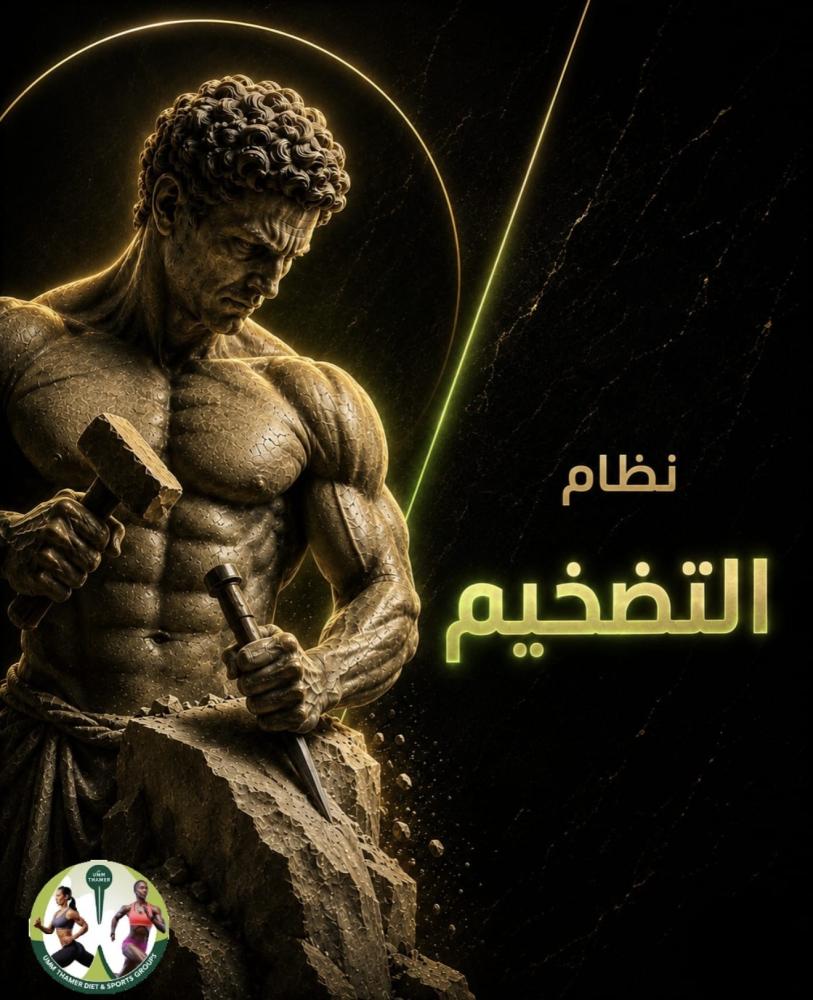 نظام التضخيم وبناء العضلات_للرجال(كورس لمدة 3 أشهر)