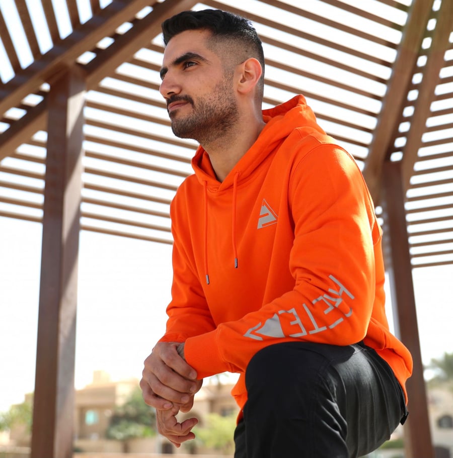 Orange Hoodie