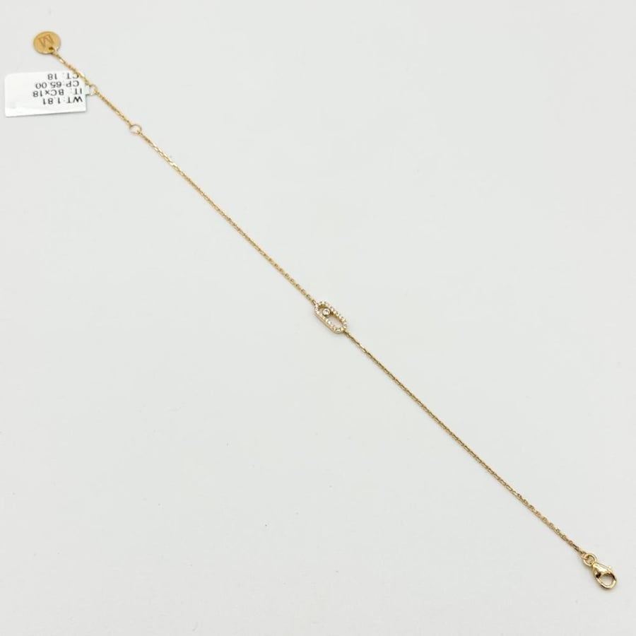 (226.BC)اسوارة انسيال عيار 18