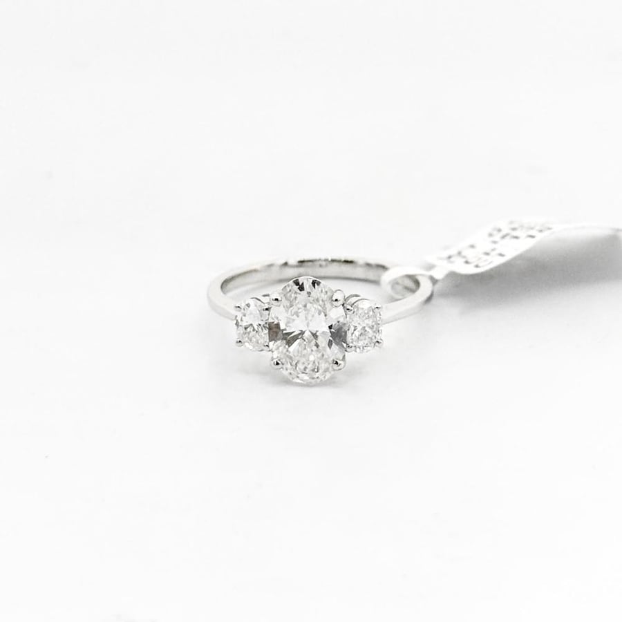 خاتم الماس مخبري Oval Brilliant – أوفال
