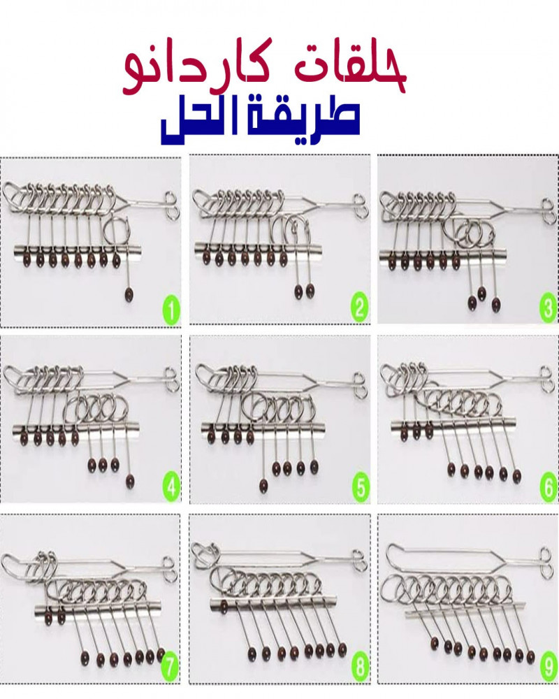 لغز حلقات  كاردانو
