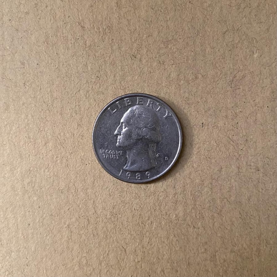 0.25 quarter US dollar