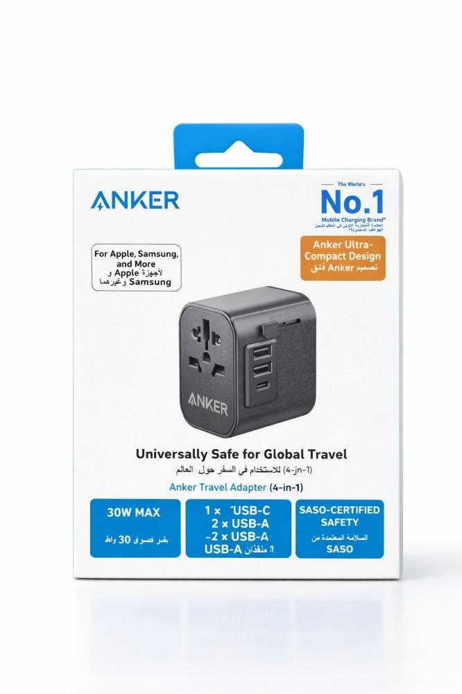 محول السفر من Anker (4 في 1)
