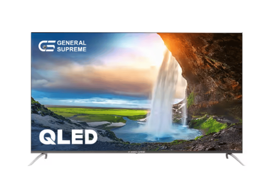 جنرال سوبريم شاشة 65 بوصه كيوليد (QLED) فائقة الدقة (4K-UHD)، سمارت جوجل تي في GSQG654KC, (HDR) (Dolby Audio)،(Google TV)