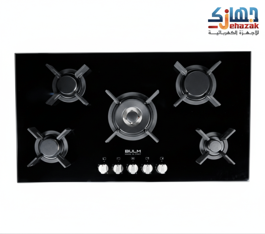 سطح بلت ان غاز سيراميك إيطالي 90 سم بلم رمز المنتج: B95G-MATIK