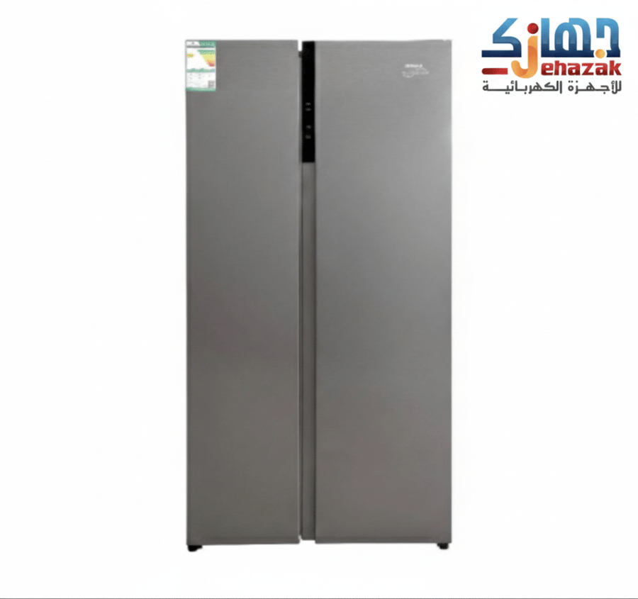 ثلاجة فيشر دولابي ، سعة 18.8 قدم مكعب، عاكسة، فضي – FRSS-IH650CSW