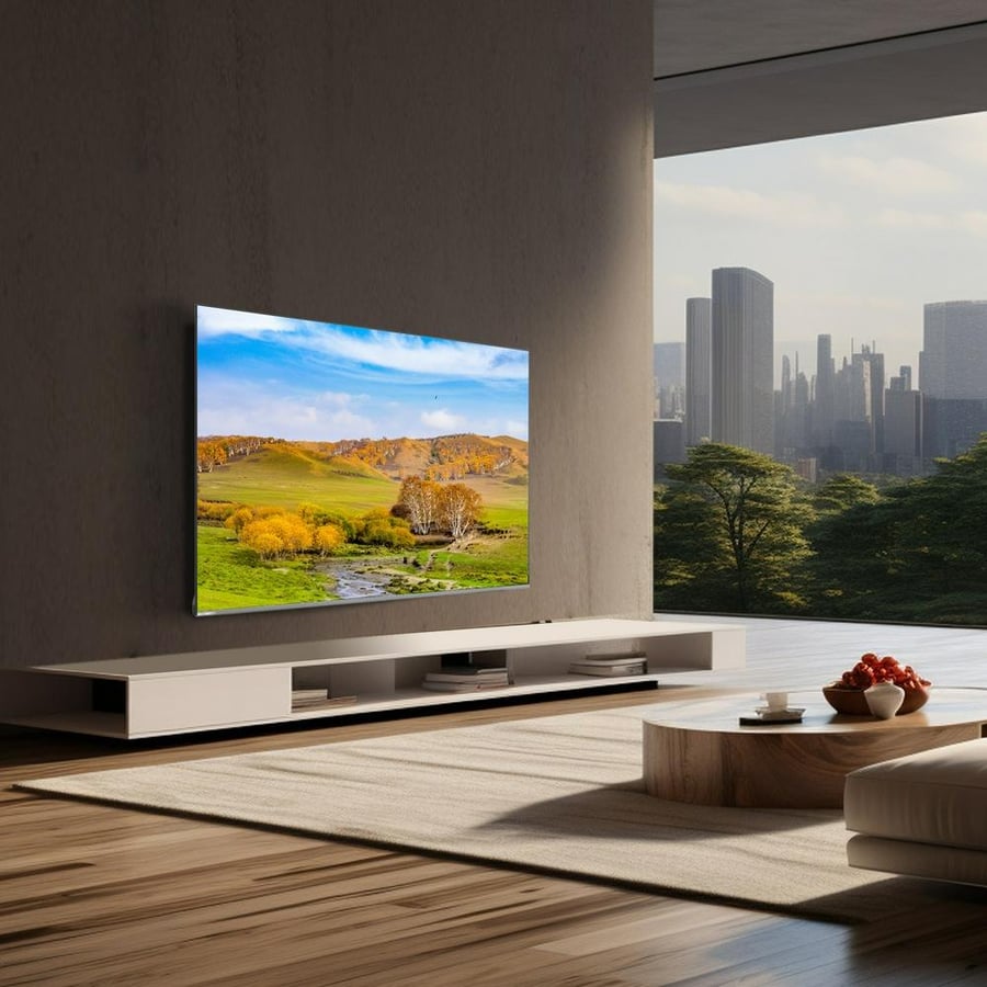 شاشة سمارت تشيك 75 بوصة اوامر صوتية 4K -GOOGLE TV-QLED كود الموديل: U75QM9S