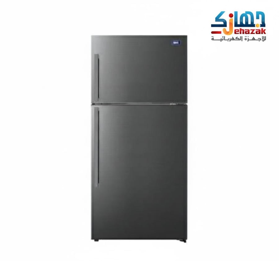 ثلاجة هاس سعة الثلاجة 13.8 سعة المجمد 4.1 قدم سلفر كود الموديل: HRK125S