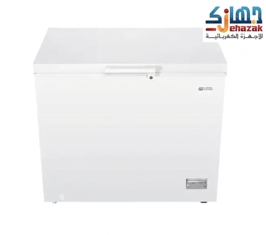 جنرال سوبريم فريزر افقي (7 قدم, 200 لتر), أبيض ,GSHF252H