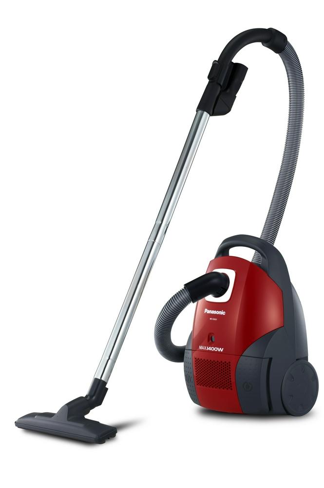 مكنسة مسطحة باناسونيك 4 لتر 1400 واط احمر ( ماليزي) MC-CG521R747