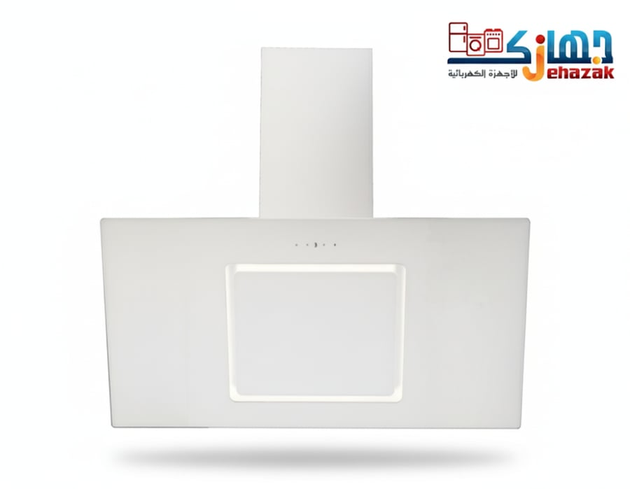 شفاط البا جداري 90 سم 1000 واط البا DESIGN WHITE90-1000