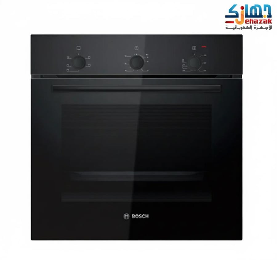 فرن بلت ان كهرباء بوش 60 سم 4 وظائف اسود كود الموديل: HBF011BA1M