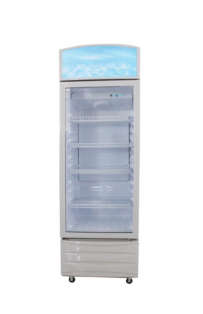 ثلاجة عرض بان كول باب واحد زجاجXLS-350W