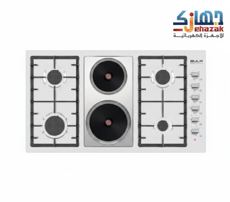 سطح بلت ان غاز و كهرباء ايطالي 90 سم بلم رمز المنتج: B95-420X