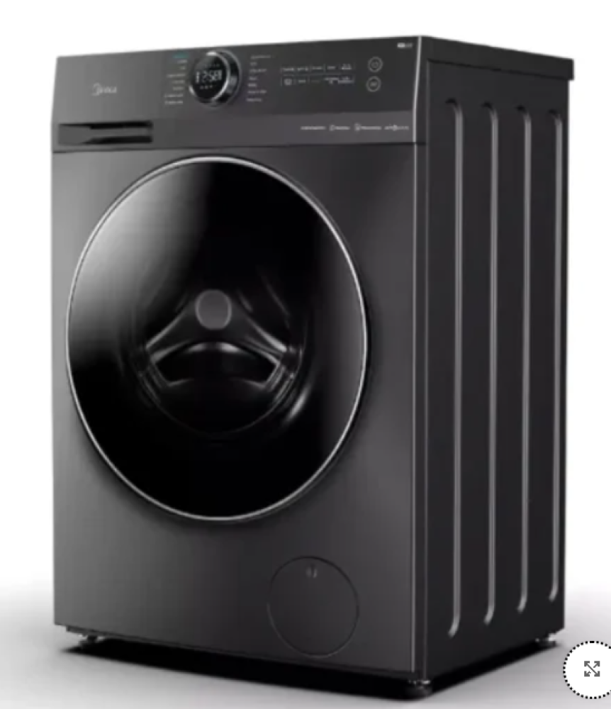 غسالة ميديا 10 ك مع تجفيف 7 ك 16 برنامج سلفر - MF200D100W/T-SA